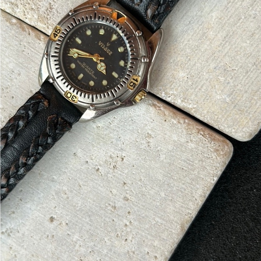 Sport Watch. Stainless Steel Sport Watch Visage SUPER FAST SHIPPING - Picture 3 of 10